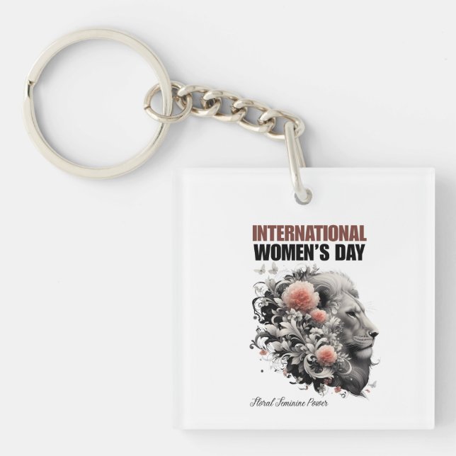 Porte-clés Journée internationale de la femme (Devant)