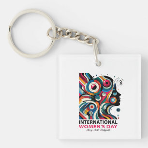 Porte-clés Journée internationale de la femme
