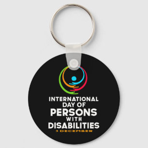 Porte-clés Journée internationale des personnes handicapées 3