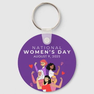 Porte-clés Journée nationale de la femme