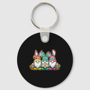 Porte-clés Joyeuse Chasse Aux Oeufs De Lapin De Pâques Et Bys