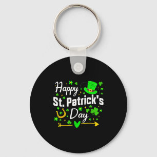 Porte-clés Joyeuse Saint-Patrick trèfle irlandais hommes femm