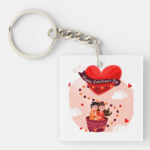Porte-clés Joyeuse Saint-Valentin