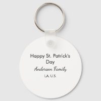 Joyeuse st. fête de Patrick nom famille endroit si