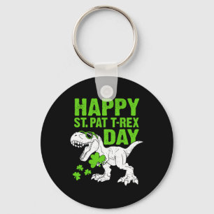 Porte-clés Joyeuse St Pat Trex Day St Patricks Dinosaure Tout