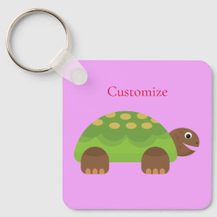 Porte-clés Joyeuse tortue souriante Thunder_Cove