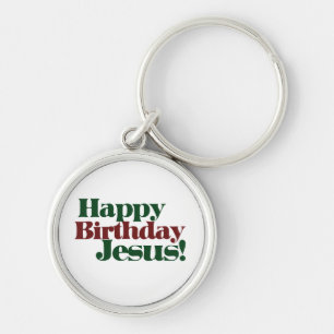 Porte-clés Joyeux anniversaire Jésus c'est Noël