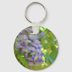 Porte-clés Joyeux anniversaire maman Porte - clé de fleurs de