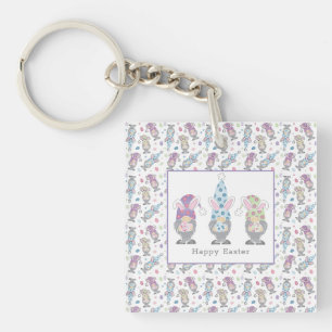 Porte-clés Joyeux lapin de Pâques