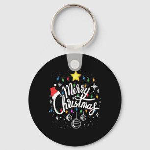 Porte-clés Joyeux Noël Famille Drôle Noël Hommes Noël Fêtes F
