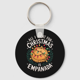 Porte-clés Joyeux Noël Tout ce que je veux pour Noël Empanada