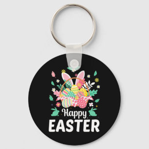 Porte-clés Joyeux Pâques Dit Oeuf Lapin Cadeaux Floraux FEMME
