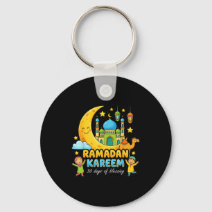 Porte-clés Joyeux ramadan mubarak pour les garçons jeunesse m