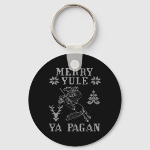 Porte-clés Joyeux Yule Ya Païen Odin Sur Sleipnir Viking Chri