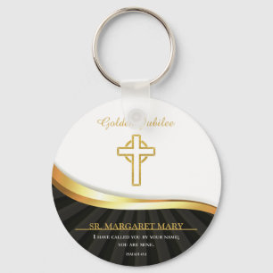 Porte-clés Jubilé d'or de la vie religieuse, 50 ans