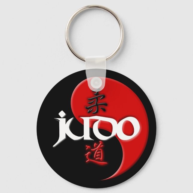Porte-clés Judo Yin Yang Porte - clé (Recto)