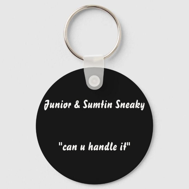 Porte-clés Junior et Sumtin Sneaky (Recto)