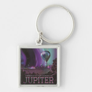 Porte-clés Jupiter Travel by Hot Air Balloon Bighty Aurora