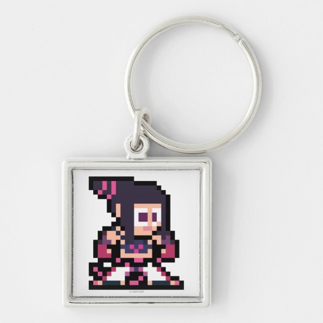 Porte-clés Juri à 8 bits (Devant)