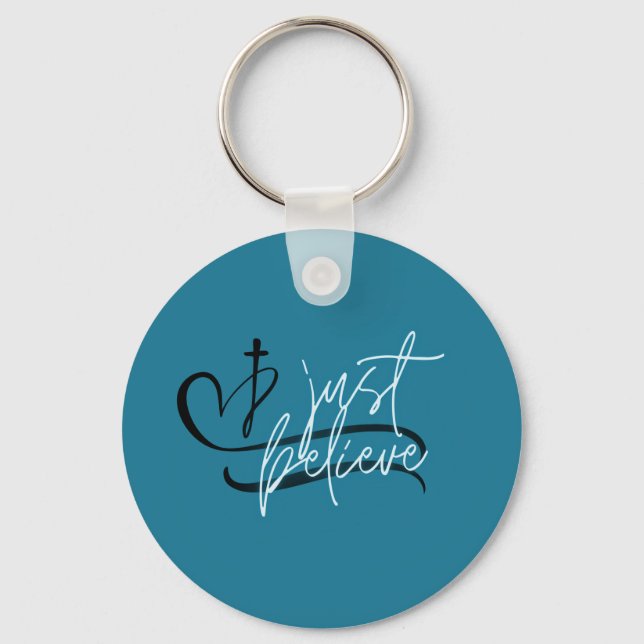 Porte-clés Just Believe Keychain (Recto)