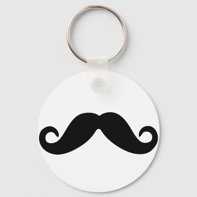 Porte-clés juste un porte - clé de moustache (Recto)