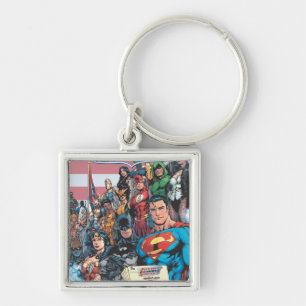 Porte-clés Justice League of America Première question