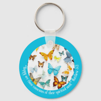 Porte-clés JW 2026 Year Text Butterfly for Sisters-