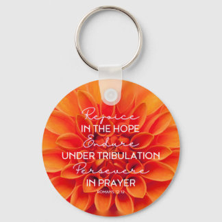 Porte-clés JW Porte - clé -Rejoice Endure Persévère Romains 1