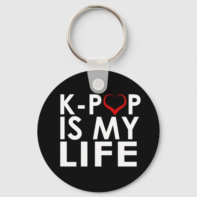 PORTE-CLÉS K-POP EST MA VIE ♡ (Recto)