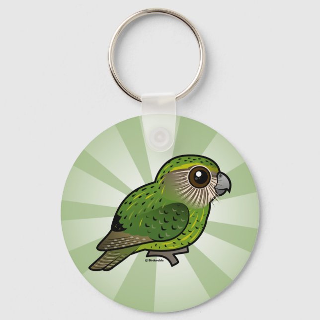 Porte-clés Kakapo Birdorable (Recto)