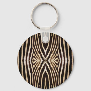 Porte-clés Kaleidoscope Zebra Fur Motif