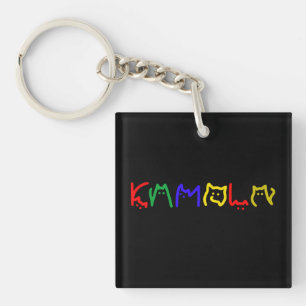 Porte-clés Kamala Harris - Cat Lettering