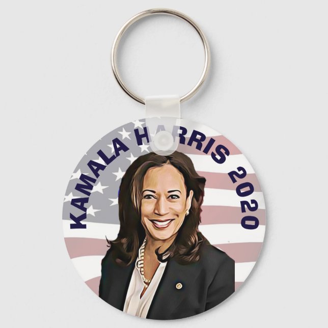 Porte-clés Kamala Harris pour l'élection présidentielle de 20 (Recto)