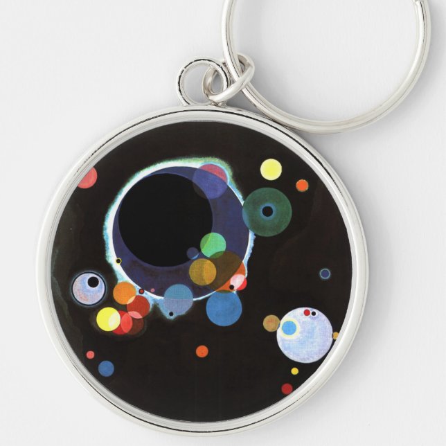 Porte-clés Kandinsky - Plusieurs cercles (Devant)