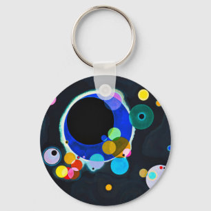 Porte-clés Kandinsky Plusieurs cercles Porte - clé