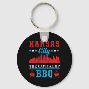 Porte-clés Kansas Ville Capitale Du Barbecue