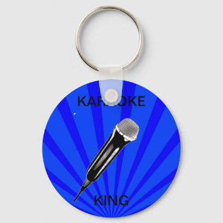 Porte-clés Karaoke King