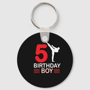 Porte-clés Karate Anniversaire Tee Boy Cadeau Enfants Taekwon