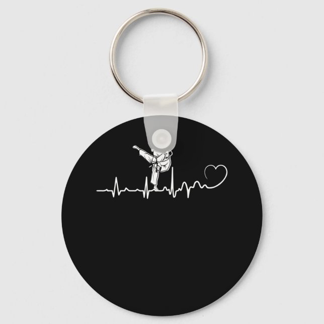 Porte-clés Karate Heartbeat Venin (Recto)