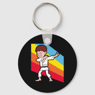 Porte-clés Karaté Judo Jujutsu Taekwondo Boxe pieds-poings Da