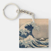 Katsushika Hokusai. La Grande Vague au large de Ka