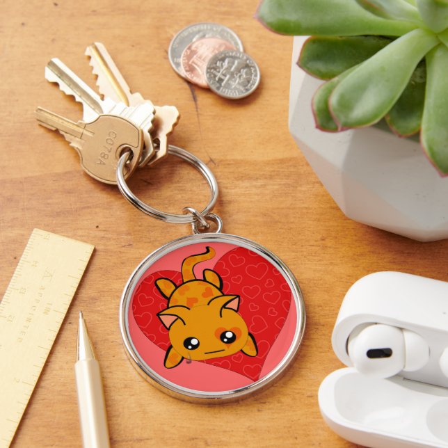 Porte-clés Kawaii Anime Kitty (Bureau)