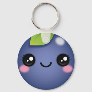 Porte-clés Kawaii Blueberry Porte - clé