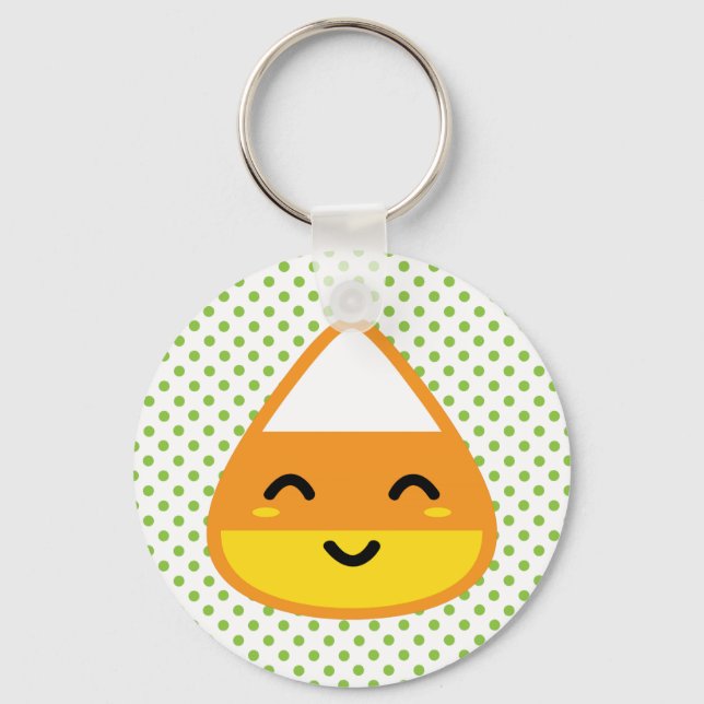 Porte-clés Kawaii Candy Corn Porte - clé (Recto)