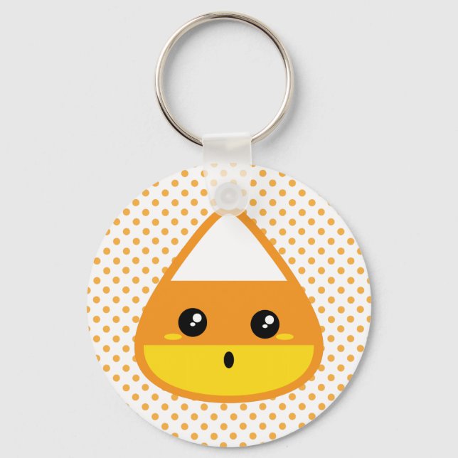 Porte-clés Kawaii Candy Corn Porte - clé (Recto)