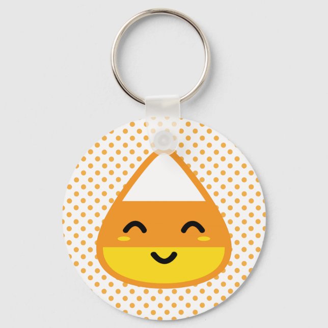 Porte-clés Kawaii Candy Corn Porte - clé (Recto)