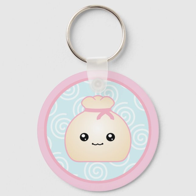 Porte-clés Kawaii Dumpling Porte - clé (Recto)