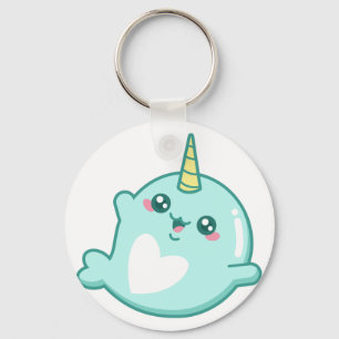 Porte-clés Kawaii Narwhal