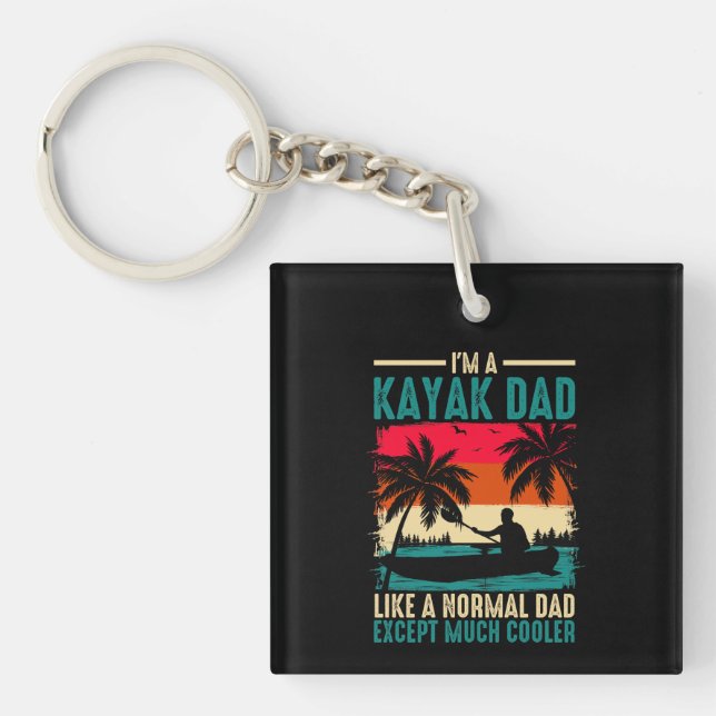 Porte-clés Kayak Papa (Devant)