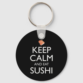 Porte-clés Keep Calm And Eat Sushi